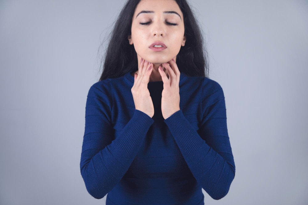 أعراض تضخم الغدة الدرقية عند النساء